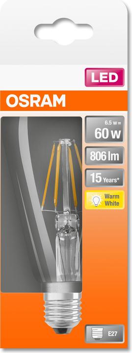 Produktbild Osram Led Retrofit Classic St (E27, 60 W, 806 lm, 1 x, E)