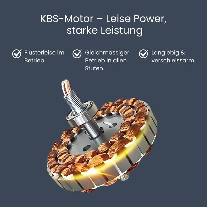 Image du produit Hermex Deckenventilator mit LED-Beleuchtung Deckengebläse Ventilator (35 dB)