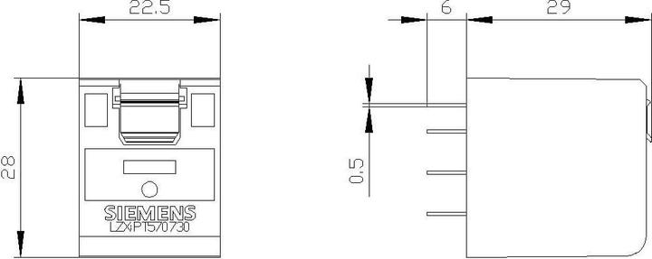 Produktbild Siemens Steckrelais 1 St. LZX:PT580730