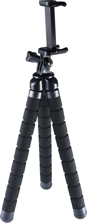 Image du produit Vivanco Trépied flexible pour smartphones et caméras en solde, noir