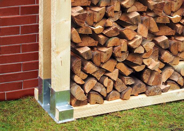Produktbild Westfalia Holzstapelhalter feuerverzinkt, 1 Stück