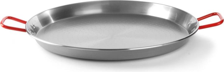 Actual product image Hendi Paella pan flat steel 600x40 mm (60 cm, Paella pan, Steel)