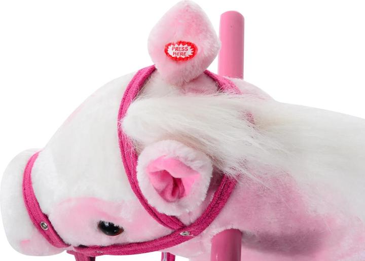 Actual product image Jamb Rocking horse pink