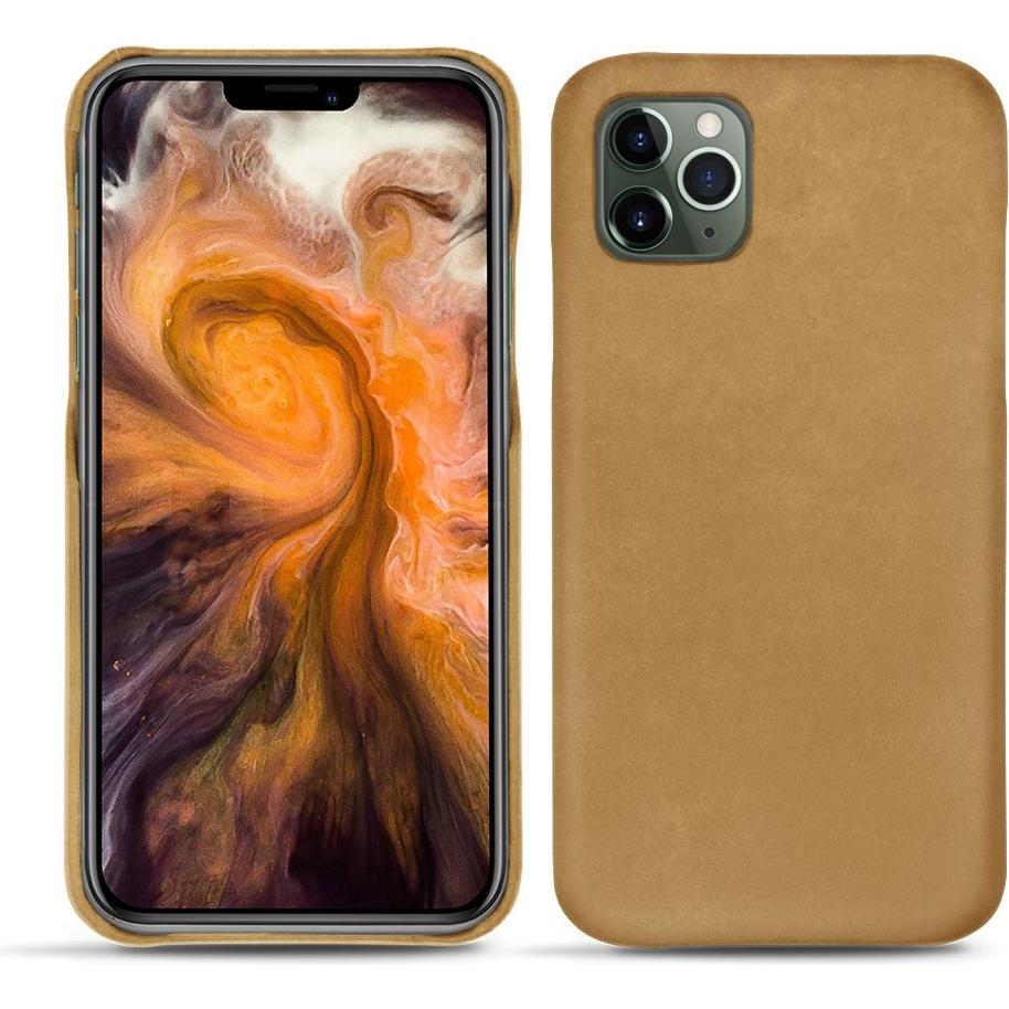 Noreve Lederschutzhülle (Apple iPhone 11 Pro Max), Smartphone Hülle, Braun