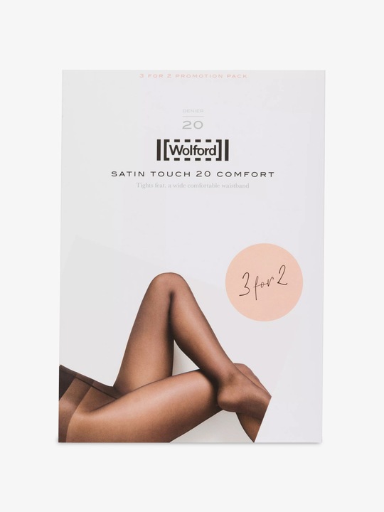 Immagine prodotto Wolford Collant 3 per 2 "Satin Touch (20 DEN, 36, S)