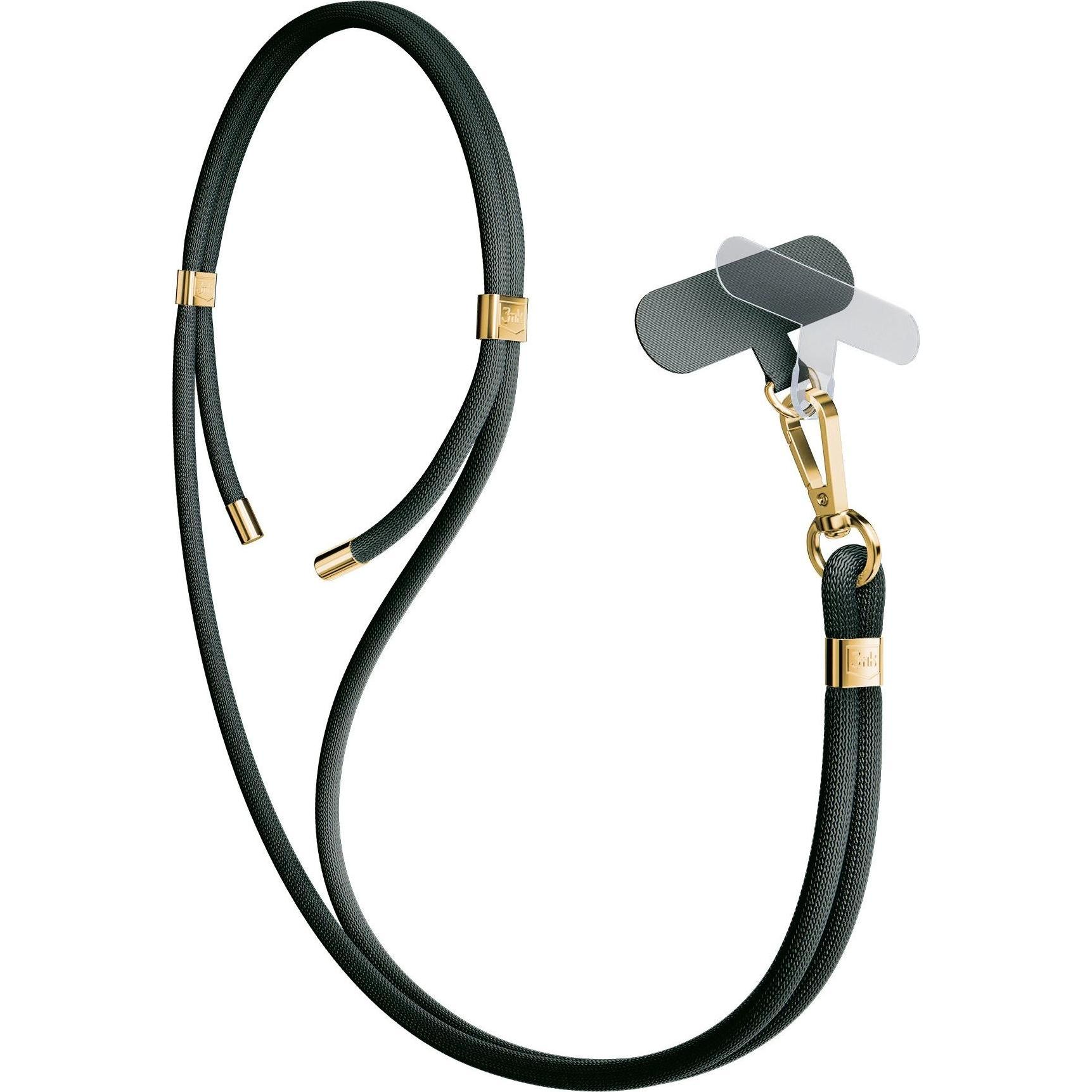 Thumbnail - 3MK EasyClip Elite Evergreen (gold) smycz do telefonu, Handykette, Gold, Grün