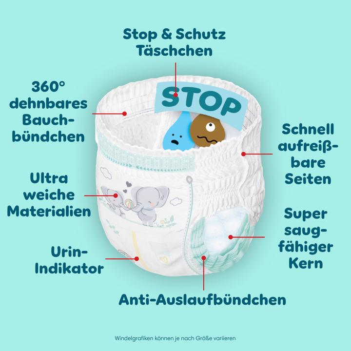 Actual product image Pampers Premium Protection Pants (Size 7, Monthly box, 123 pcs.)