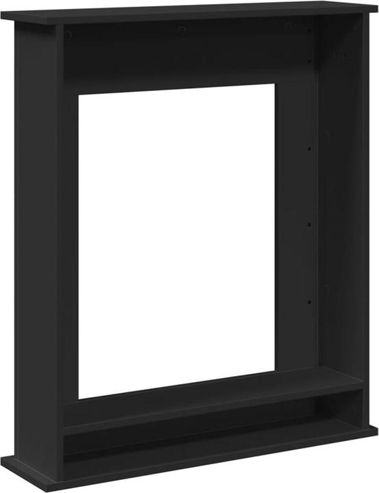 Image du produit vidaXL Cadre de cheminée Console de cheminée Cheminée décorative Cadre de cheminée noir