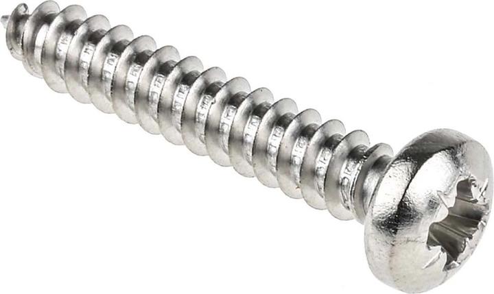 Produktbild RS PRO Blechschrauben Linsenkopf Kreuz 4,2x25mm