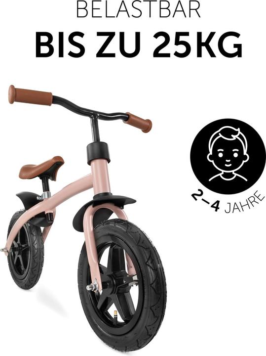 Image du produit Hauck E Z Rider 12 Matt Rose (12")