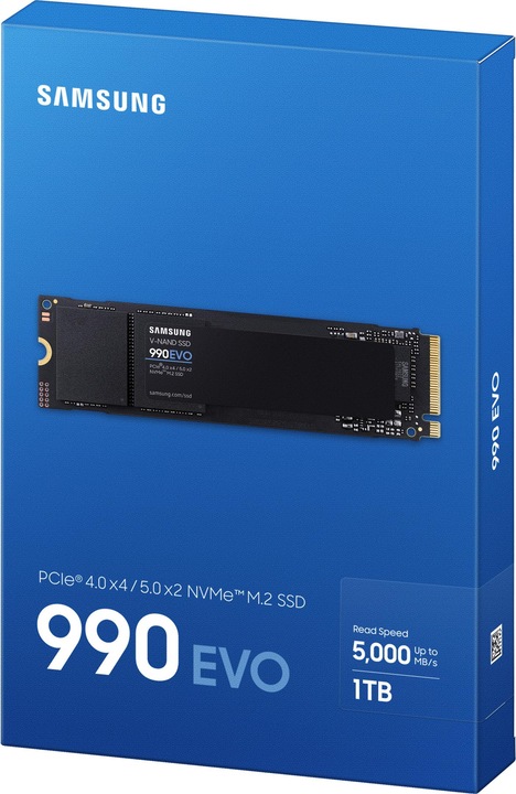 Produktbild Samsung 990 EVO (1000 GB, M.2 2280)