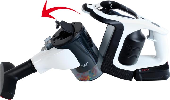 Actual product image Theo Klein 6806 Cleaning Trolley with vacuum cleaner Bosch Unlimited I Robust broom trolley made of high-qualit