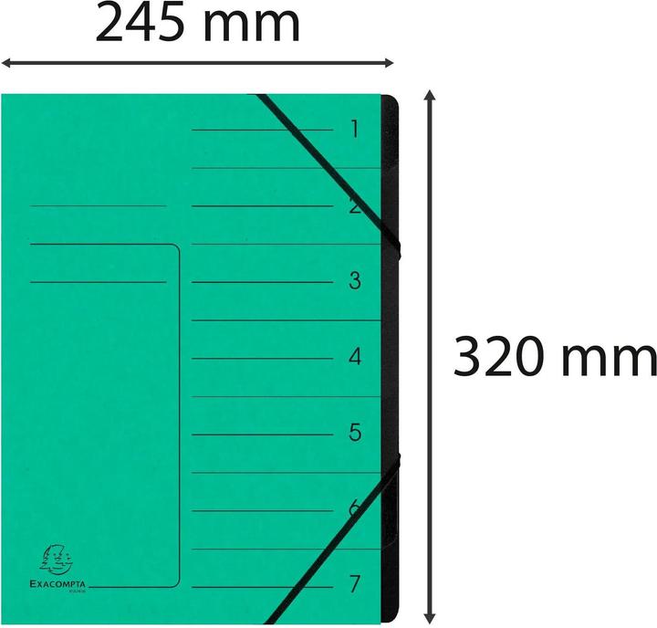 Actual product image Exacompta Stapled file folders (A4, 1 x)