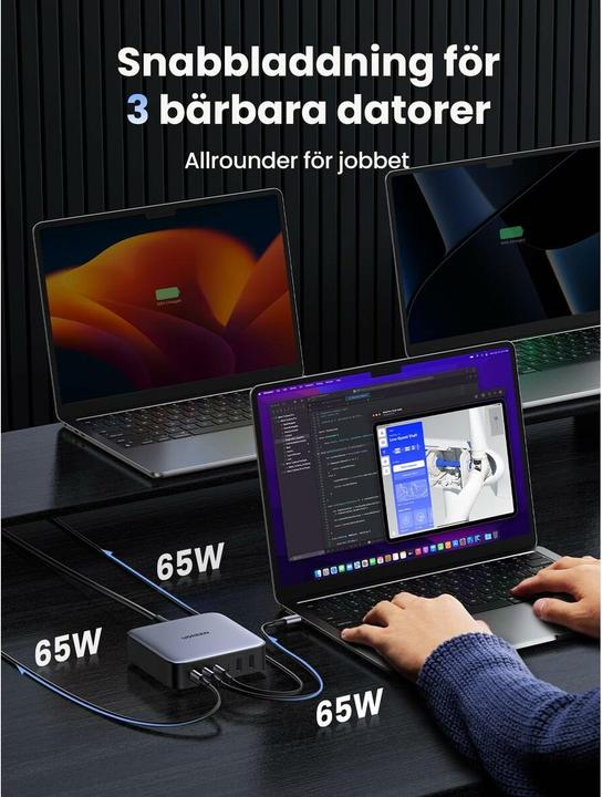 Produktbild Ugreen Nexode Desktop (200 W, 6 Ports)