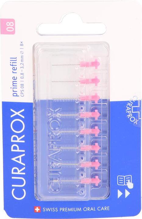 Curaprox CPS 08 Prime Refill (8x) (8 x, 3.20 mm)