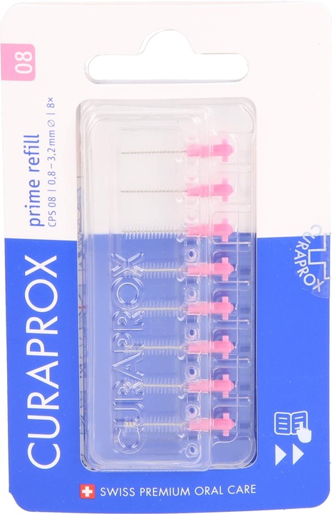 Curaprox CPS 08 Prime Refill (8x) (8 x, 3.20 mm)