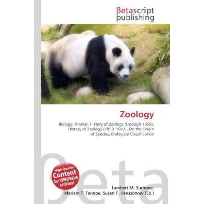 Thumbnail - Zoology, Fachbücher von Lambert M. Surhone, Miriam T. Timpledon, Susan F. Marseken