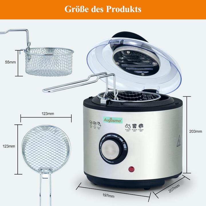 Produktbild Augosma Mini Fritteuse