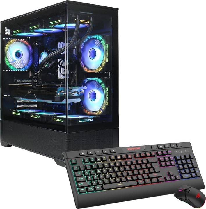 Hyrican GAMEMAX Vista AB 7623 Ryzen 7 9700X WAK 32GB DDR5 1TB SSD RTX 5070