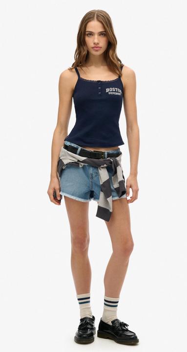 Actual product image Superdry Ath Ess Graphic Button Cami (12XL)