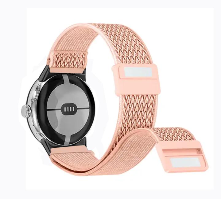 Actual product image Atra Pixel Watch 2 Nylon Band with Magnetic Lock (20 mm)
