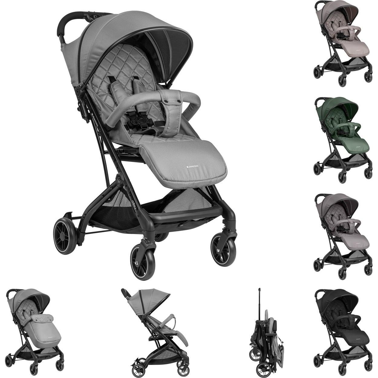 Kikkaboo, Kinderwagen, Kinderwagen Miley mit Fusssack