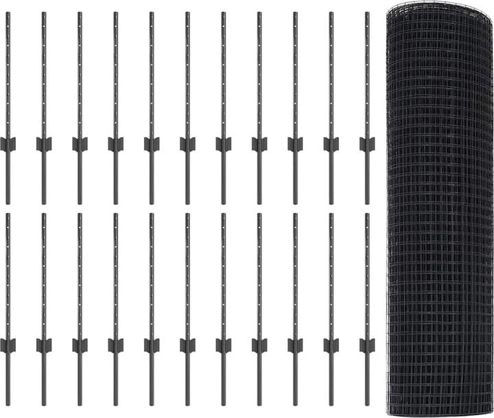 Produktbild vidaXL Schweissdrahtzaun