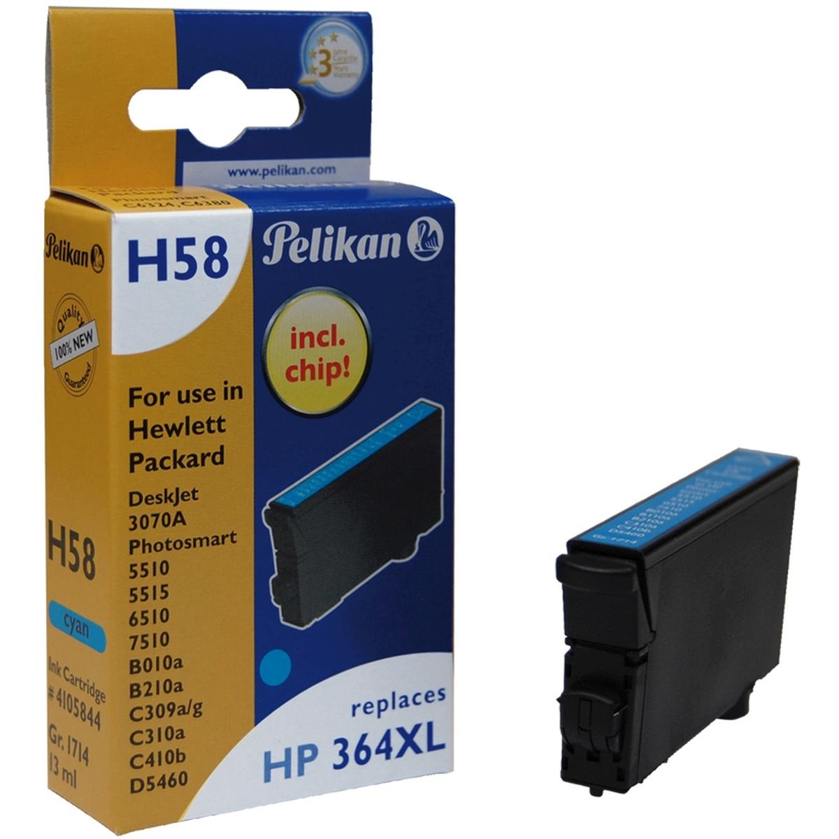 Pelikan, Druckerpatrone, 364xl (C)