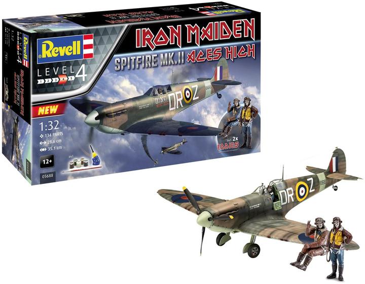 Image du produit Revell Coffret cadeau Spitfire Mk.V Iron Maiden