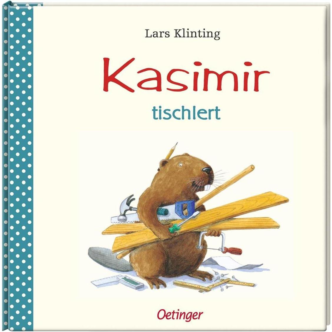 Kasimir tischlert, Kinderbücher von Lars Klinting