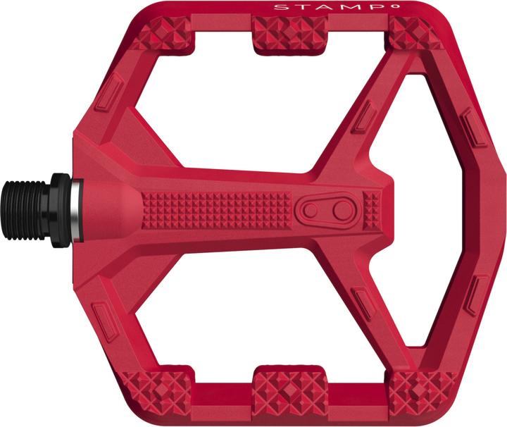 Produktbild Crankbrothers Stamp 0 Small Plattform-Pedal, bright red