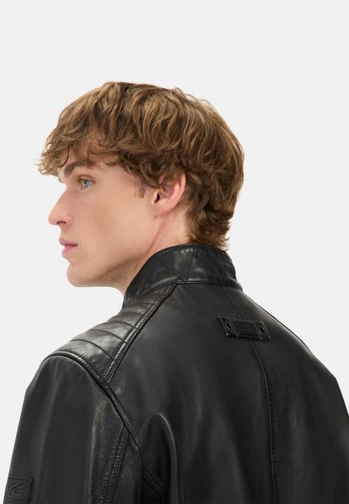 Produktbild Camel Active Lederjacke mit Reissverschlusstaschen (56)