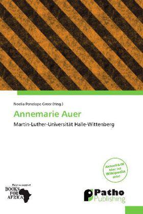 Produktbild Annemarie Auer (Deutsch, 2011)
