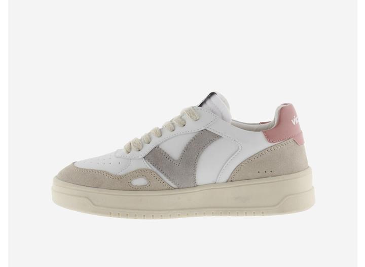 Actual product image Victoria leather effect and split leather sneakers seul (40)