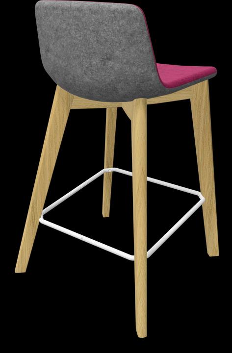 Actual product image Narbutas Twist & Sit Bar Stool