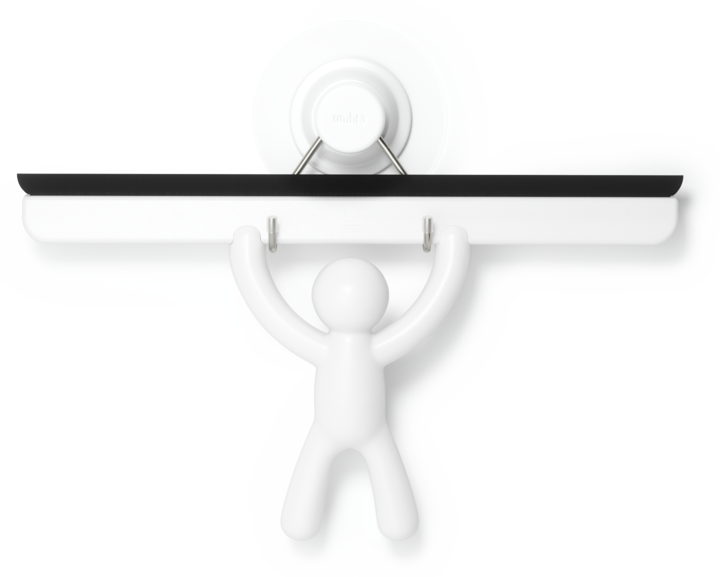 Actual product image Umbra BUDDY Adhesive Squeegee, white