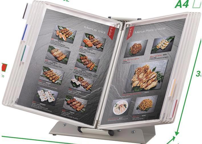 Actual product image Tarifold 434152 Document display carousel table/wall portrait