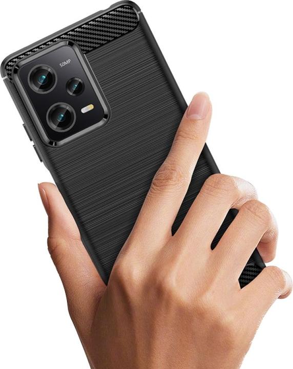 Image du produit Screenguard Xiaomi Redmi Note 12 Pro 5G Housse Carbon Brushed Soft TPU (Xiaomi Redmi Note 12 Pro 5G)
