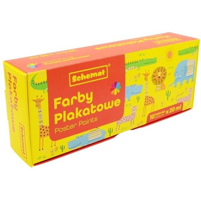 Schemat Posterfarben 20 ml, 10 Farben (20 ml) (54625804)