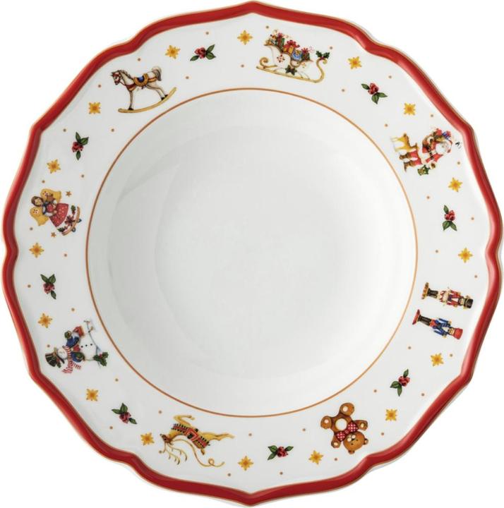 Produktbild Hutschenreuther Happy Wintertime - H. Wintertime Red - Teller 23 cm tief (1 x, 23.60 cm)