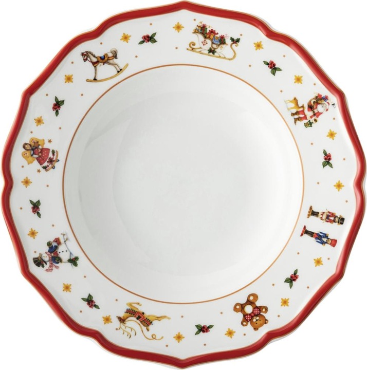 Immagine prodotto Hutschenreuther Happy Wintertime - H. Wintertime Red - Piatto profondo 23 cm (1 x, 23.60 cm)