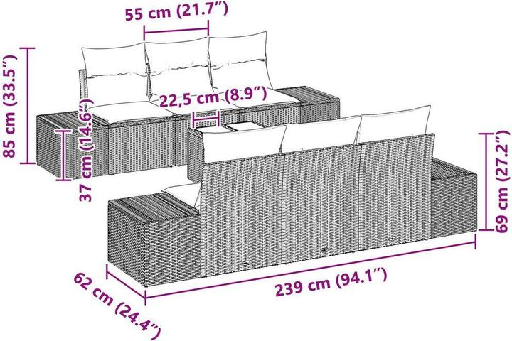 Produktbild vidaXL Mira