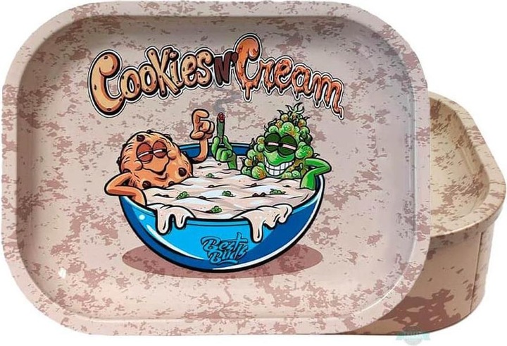 Immagine prodotto Best Buds Vassoio per rotoli in scatola sottile con custodia Cookies and Cream