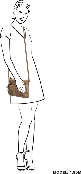 Image du produit Hide & Stitches Borsa a Spalla Paint Rock