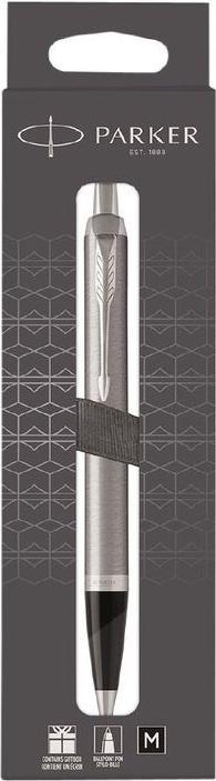 Parker Biros IM Brushed Metal C.C. M (Steel, 1 x)