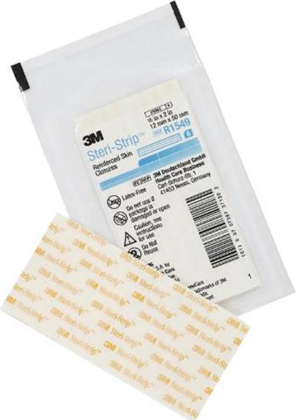 Produktbild 3M STERI STRIP 12x50mm weiss verstärkt 50 x 6 Stück (300 x)