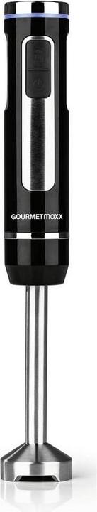 Produktbild Gourmetmaxx Stabmixer Schwarz, Motorleistung: 200 W, Funktionen
