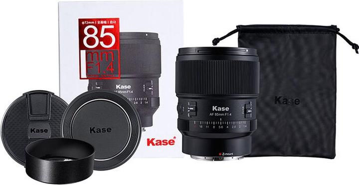 Kase Obiettivo 85mm f/1.4 AF Montatura Z (Nikon Z, Full frame)