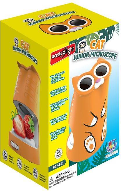 Actual product image Eastcolight EAST My First Microscope Cat