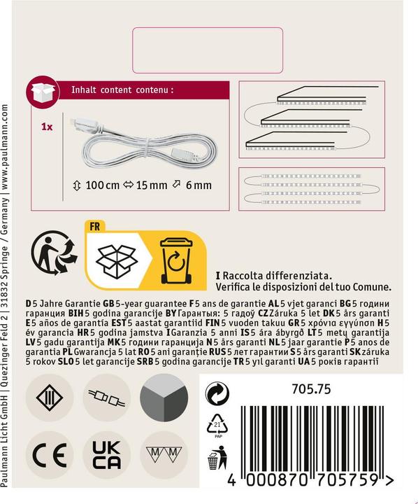 Produktbild Paulmann MaxLED Connector